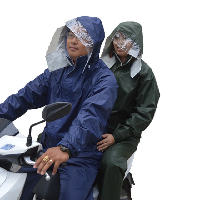 Áo mưa bộ - Dòng sản phẩn cao cấp được thiết kế rời, phù hợp khi đi xe máy, làm việc ngoài trời.